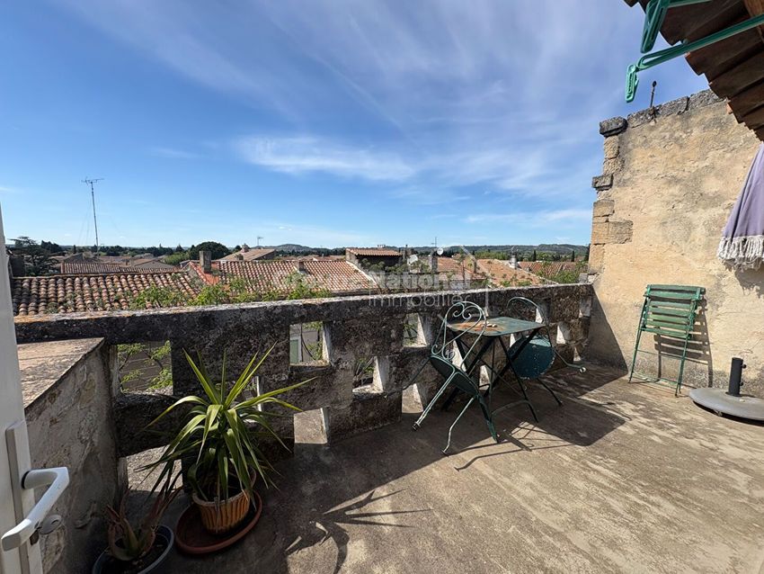Image Terrasse à  maison individuelle de Aramon