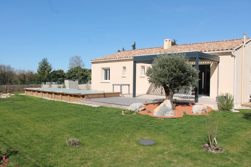 Image Façade à  maison individuelle de Saint-Maurice-sur-Eygues
