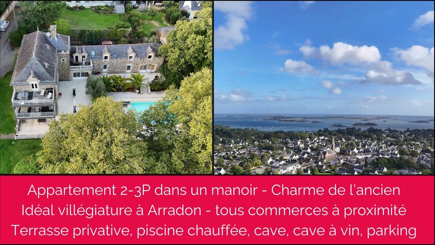 Image Vue à appartement de Arradon