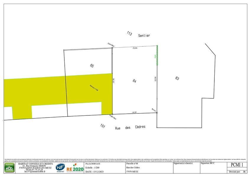 Image Plan à terrain de Metz