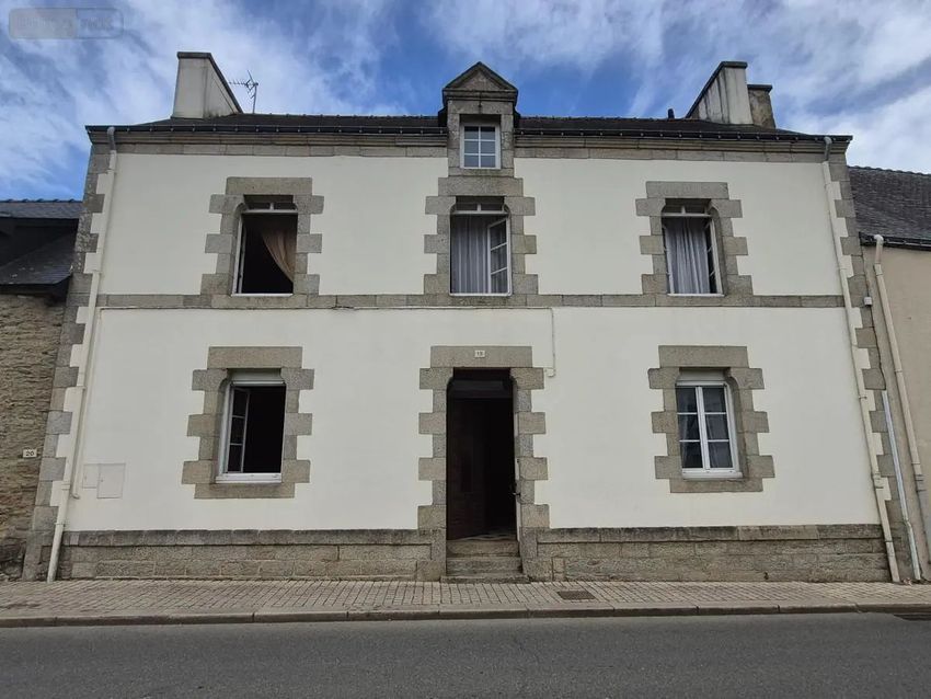 Image Façade à  maison individuelle de Moréac