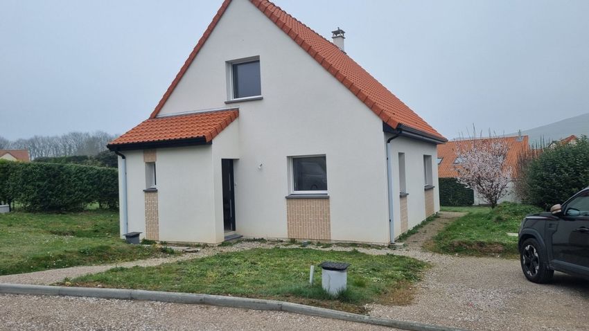Image Façade à  maison individuelle de Escalles