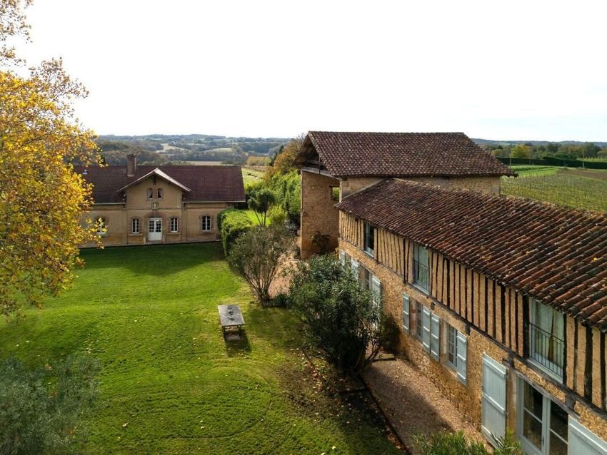 Image Façade à  propriété agricole de Vic-Fezensac