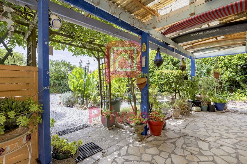 Image Terrasse à  maison mitoyenne de Lanton