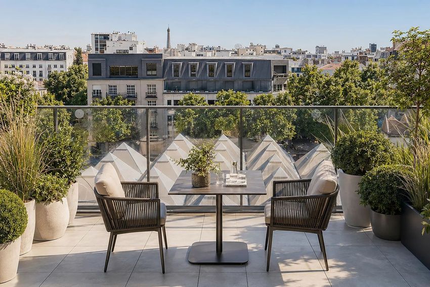 Image Terrasse à appartement de Boulogne-Billancourt
