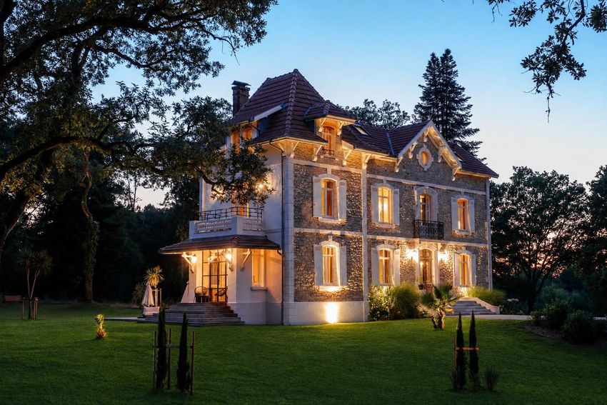 Image Façade à  maison individuelle de Soorts-Hossegor