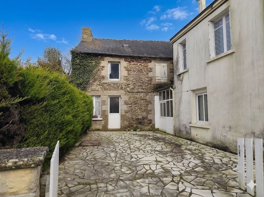 Image Façade à  maison individuelle de Saint-Brieuc-de-Mauron