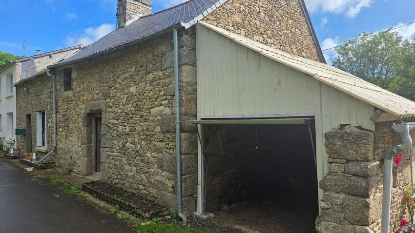 Image Façade à  maison mitoyenne de Kerien