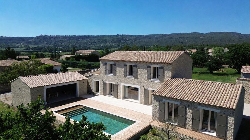 Image Piscine à  villa de Gordes