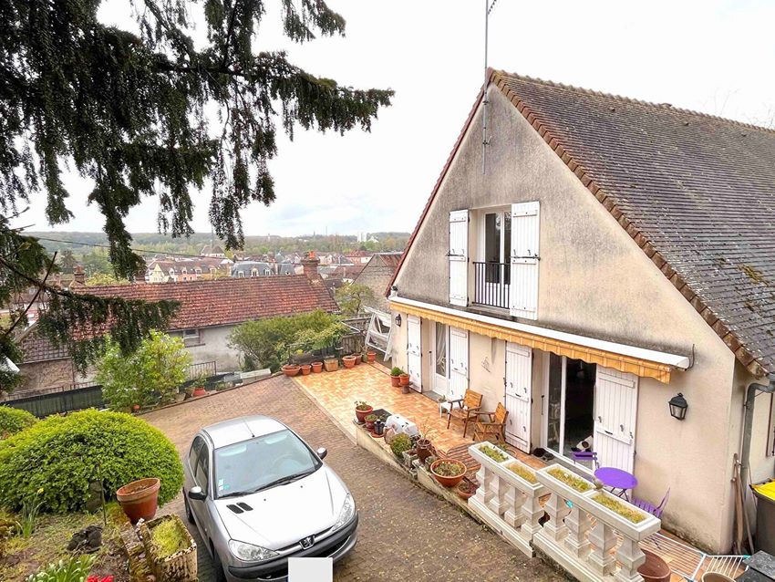 Image Façade à  maison individuelle de Souppes-sur-Loing