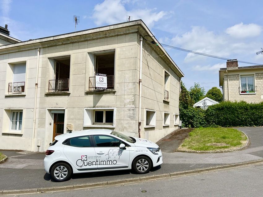 Image Façade à  maison mitoyenne de Laon