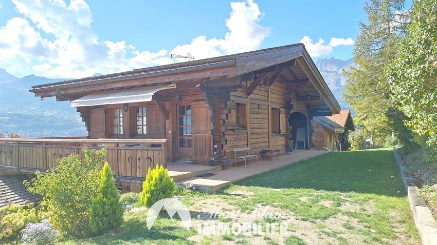 Image Façade à  chalet de montagne de Sallanches