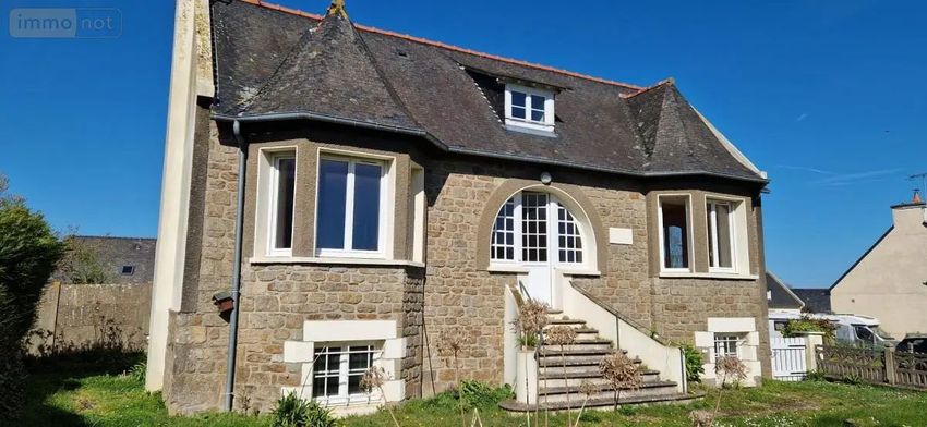 Image Façade à  maison individuelle de Saint-Méloir-des-Ondes