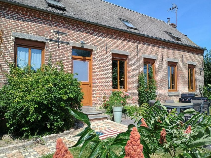 Image Façade à  maison individuelle de Harcigny