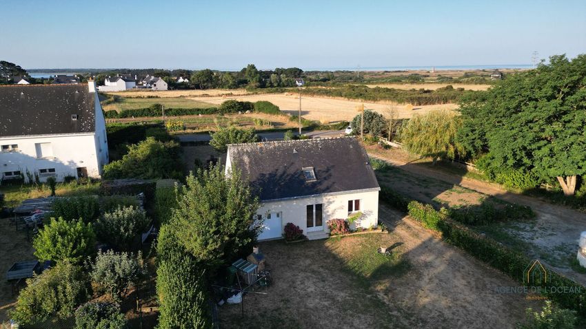 Image Façade à  maison individuelle de Plouharnel