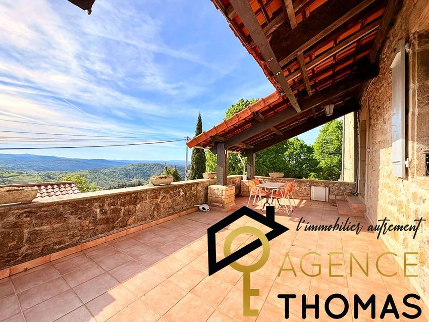 Image Terrasse à  maison individuelle de Saint-Andéol-de-Vals