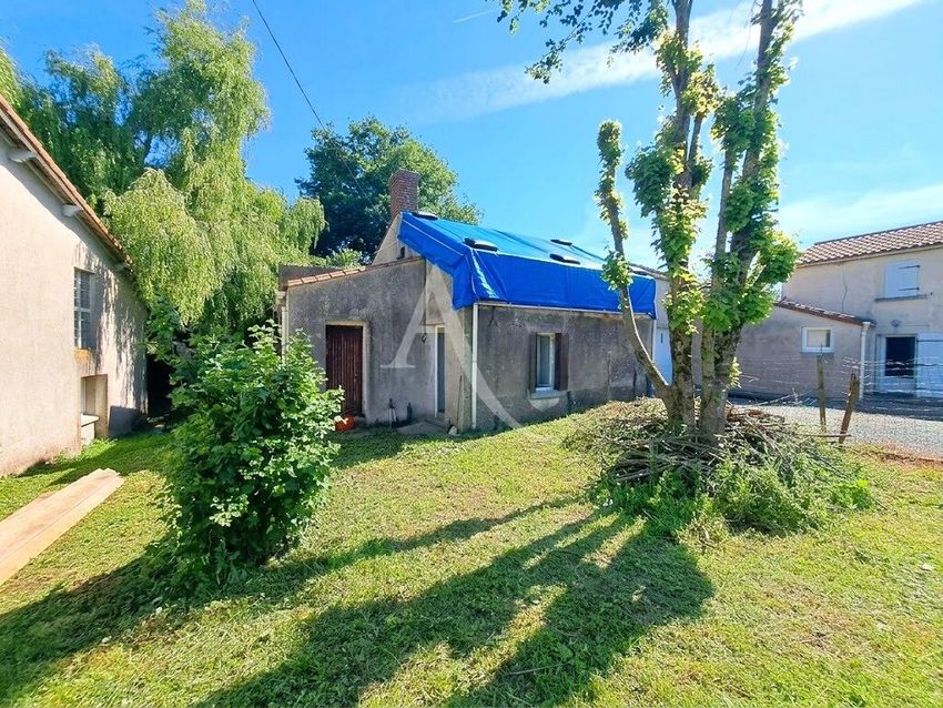 Image Façade à  maison mitoyenne de Mouchamps