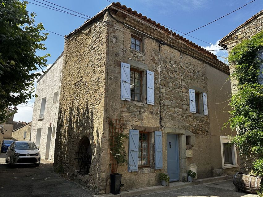 Image Façade à  maison mitoyenne de Pépieux