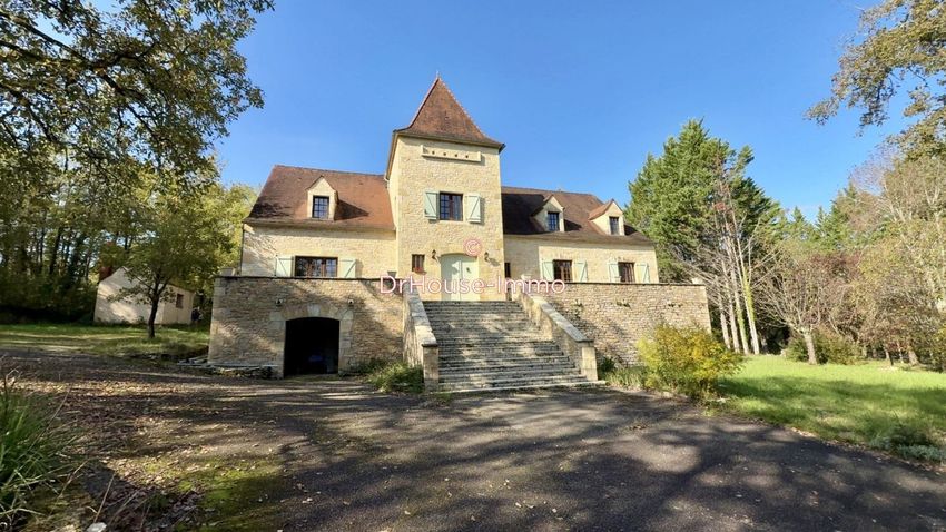 Image Façade à  villa de Catus