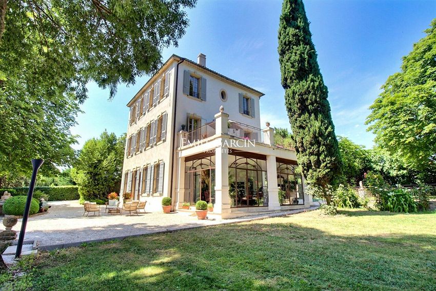 Image Façade à  maison individuelle de Aix-en-Provence