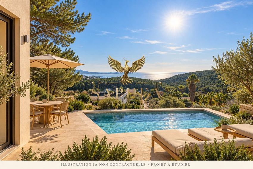 Image Piscine à  maison individuelle de Bandol