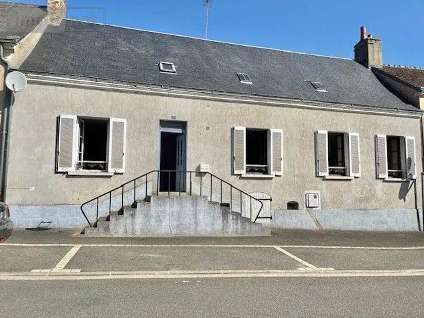 Image Façade à  maison individuelle de Souligné-sous-Ballon