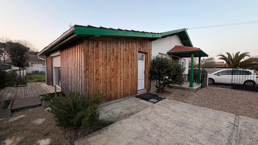 Image Façade à  maison individuelle de Gujan-Mestras
