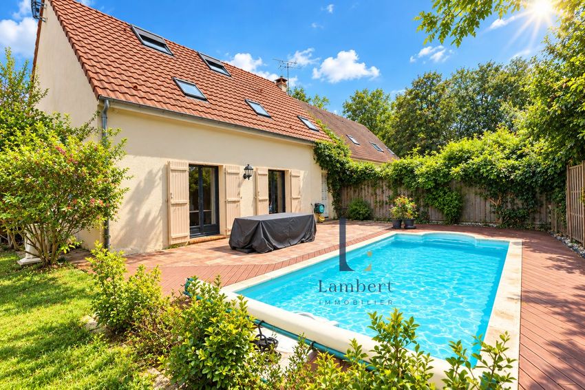 Image Piscine à  maison mitoyenne de Les Mureaux