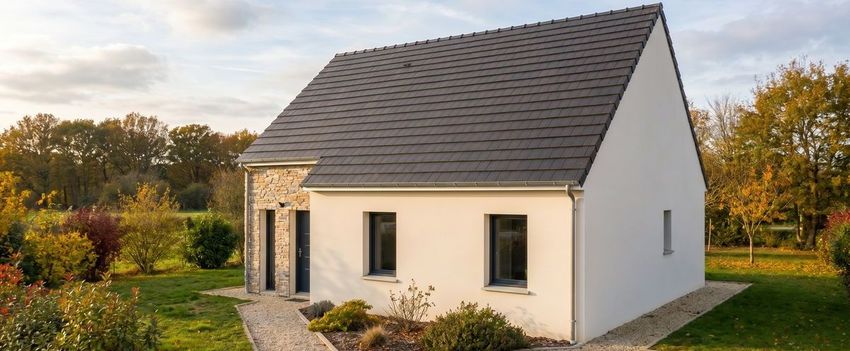 Image Façade à  maison individuelle de Beaugency