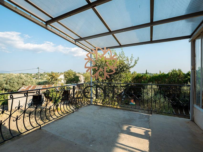 Image Terrasse à  maison individuelle de Valensole