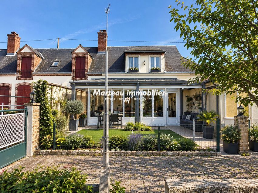 Image Façade à  maison individuelle de Vibraye