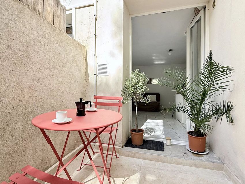 Image Terrasse à studio de Montmartre