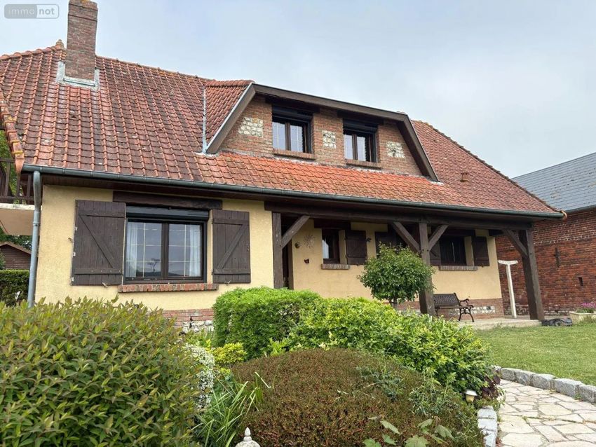 Image Façade à  maison individuelle de Oust-Marest