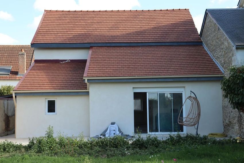 Image Façade à  maison individuelle de Chevannes
