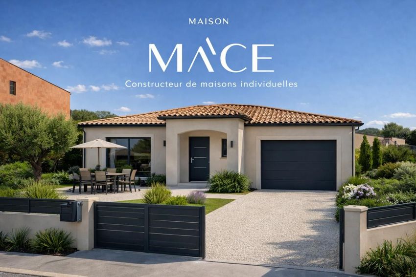 Image Façade à  maison individuelle de Sabran