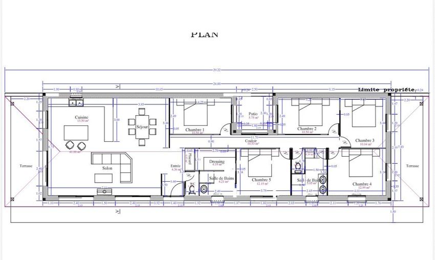 Image Plan à  maison individuelle de Mazion