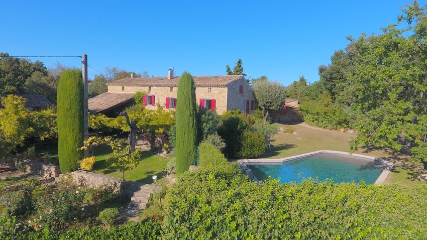 Image Piscine à  propriété agricole de Vaison-la-Romaine