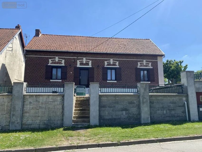 Image Façade à  maison individuelle de Vendhuile