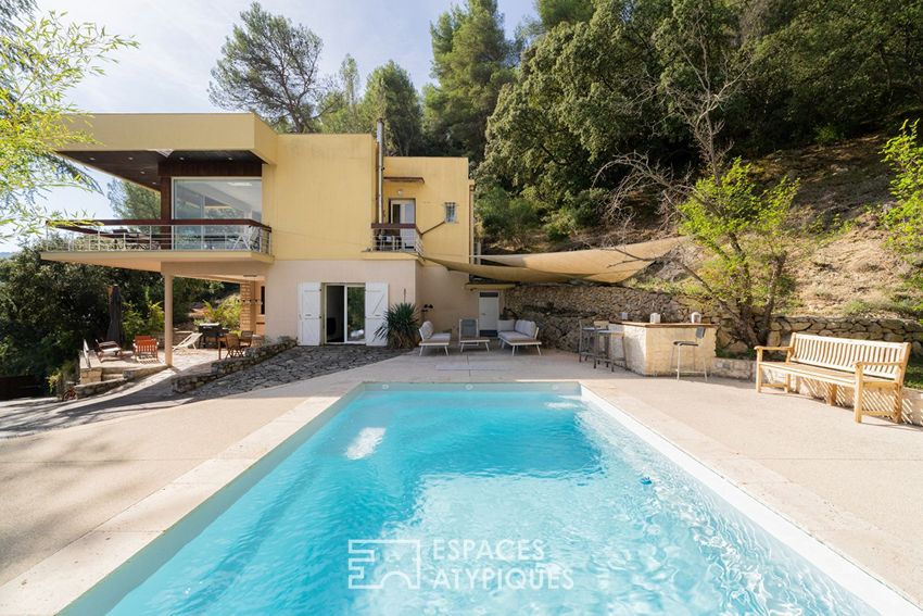 Image Piscine à  maison individuelle de Meyrargues