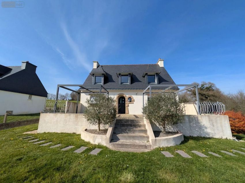 Image Façade à  maison individuelle de Lanvénégen