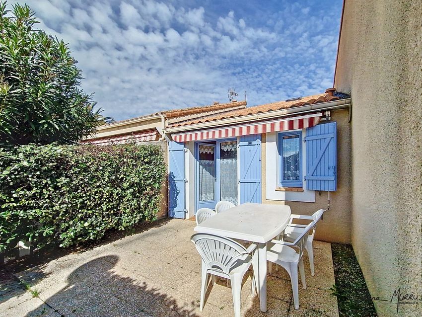 Image Façade à  maison individuelle de Valras-Plage