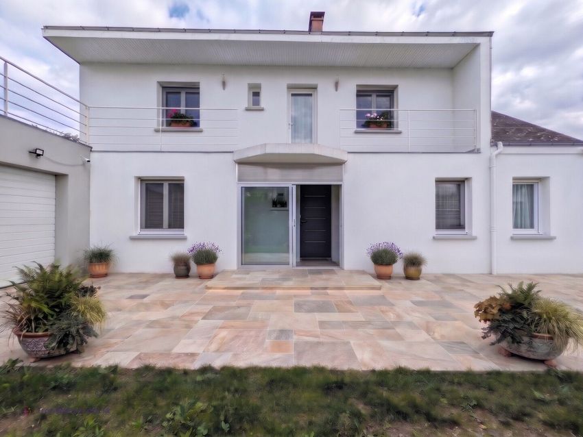 Image Façade à  maison individuelle de Casson