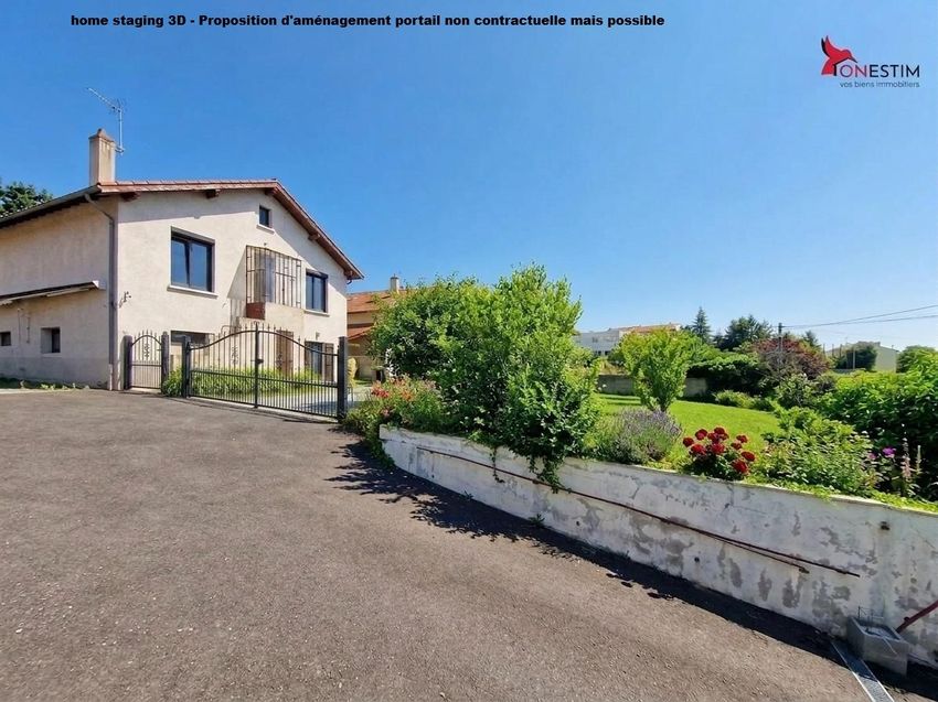 Image Façade à  maison individuelle de Montbrison