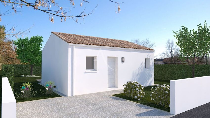 Image Façade à  maison individuelle de Notre-Dame-de-Monts