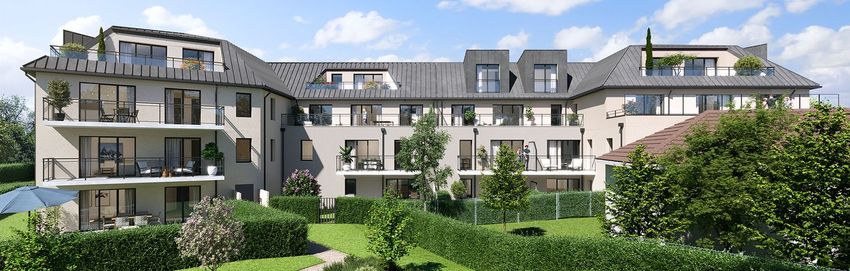 Image Façade à programme neuf de 56 Rue de la Haie Vignée
