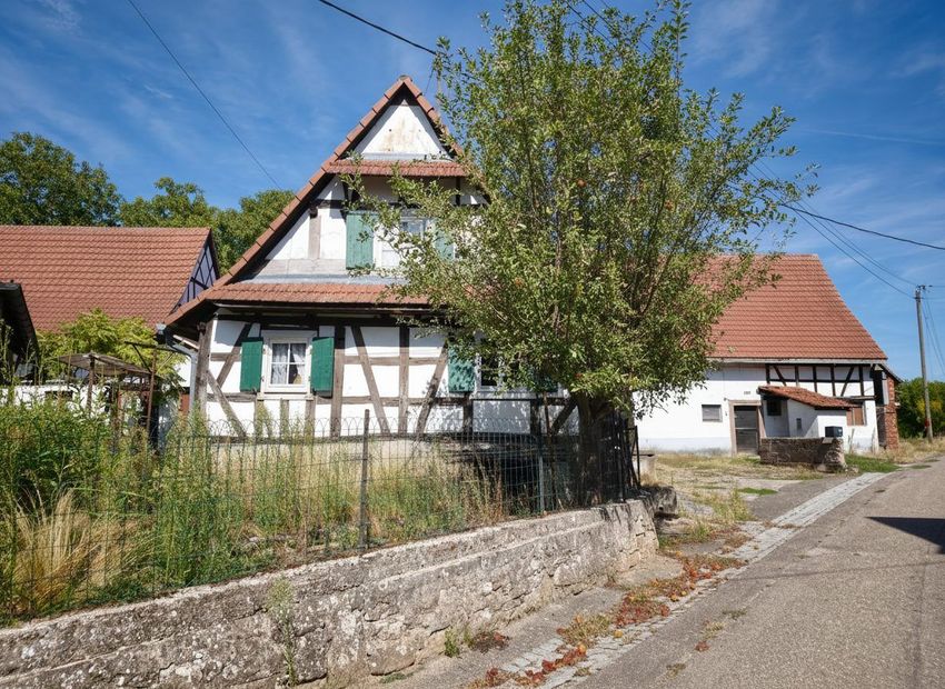 Image Façade à  maison individuelle de Hunspach