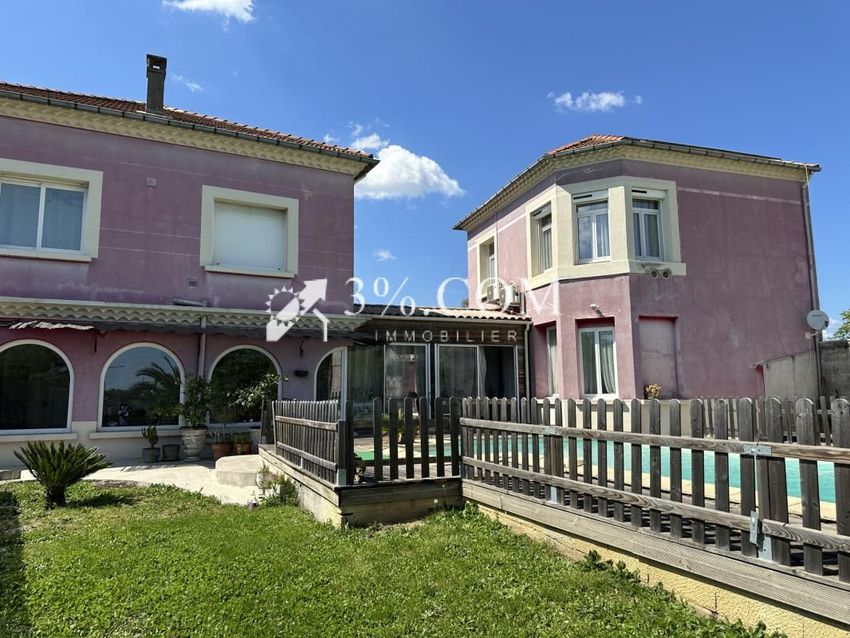 Image Façade à  maison individuelle de Saint-Hilaire-de-Brethmas