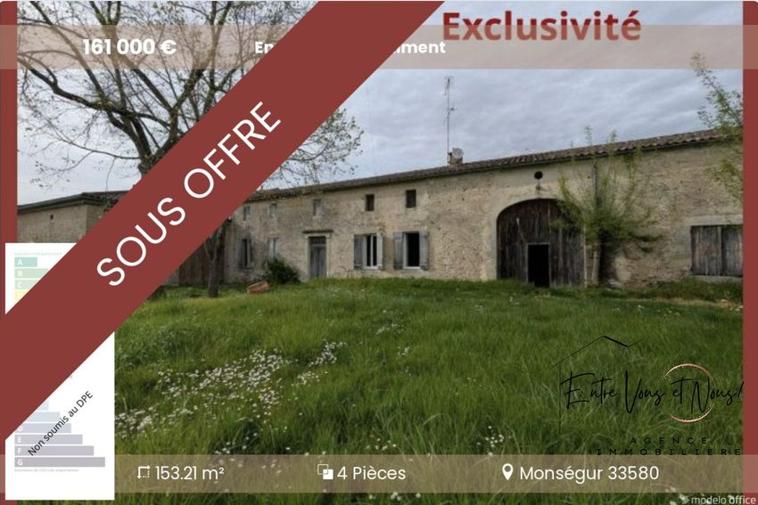 Image de  maison individuelle à Monségur