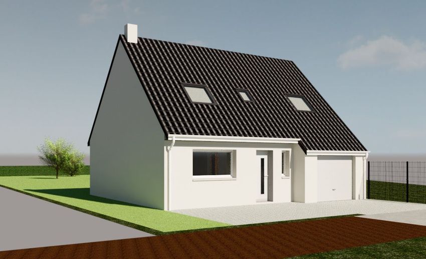 Image Façade à  maison individuelle de Audruicq