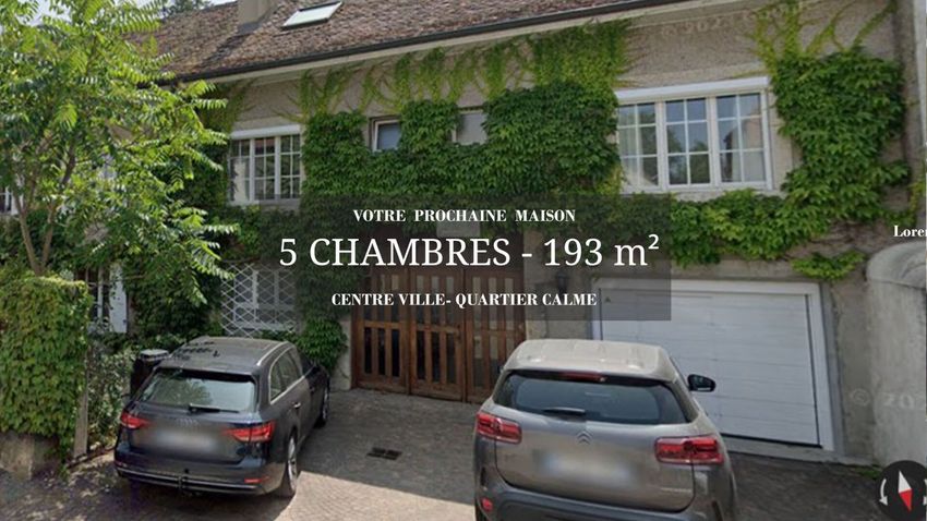 Image Façade à  maison mitoyenne de Ferney-Voltaire
